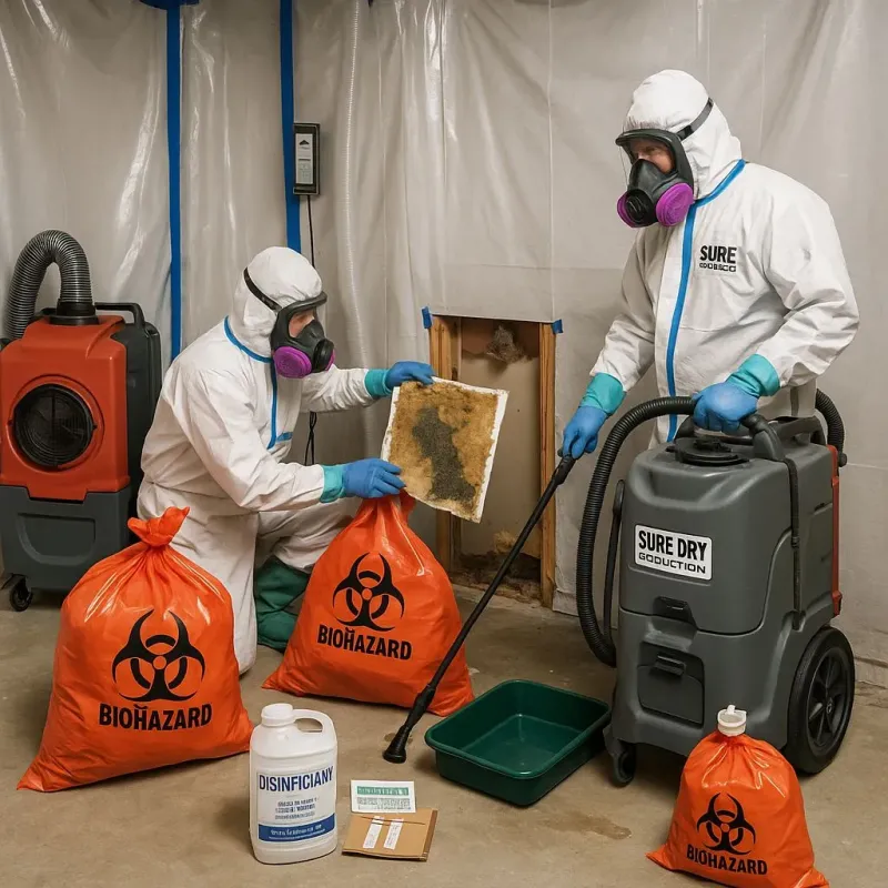 Contaminated Water Handling Protocols process in Grill, PA
