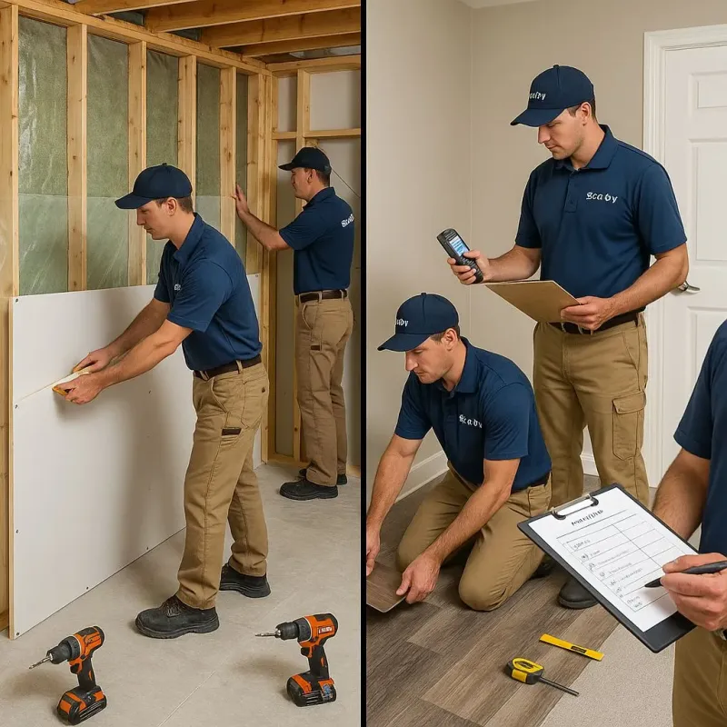 Repairs and Reconstruction process in Grill, PA