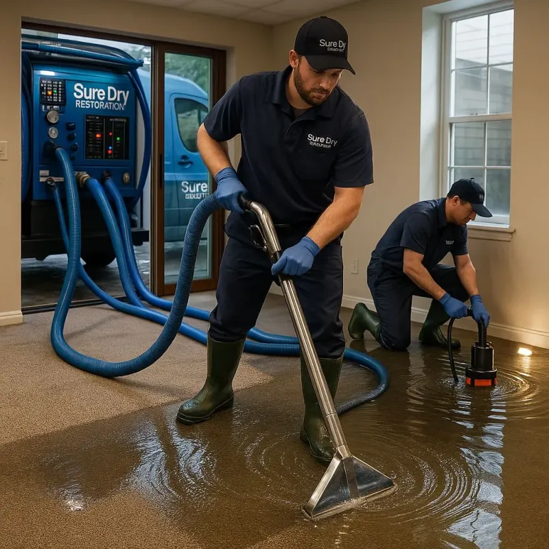 Water Extraction and Removal process in Grill, PA